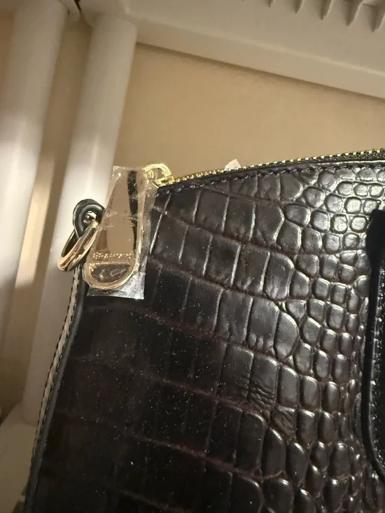 Brahmin Cocoa Gala Duxbury Satchel, a limited edition handbag NWOTs - Picture 5 of 10